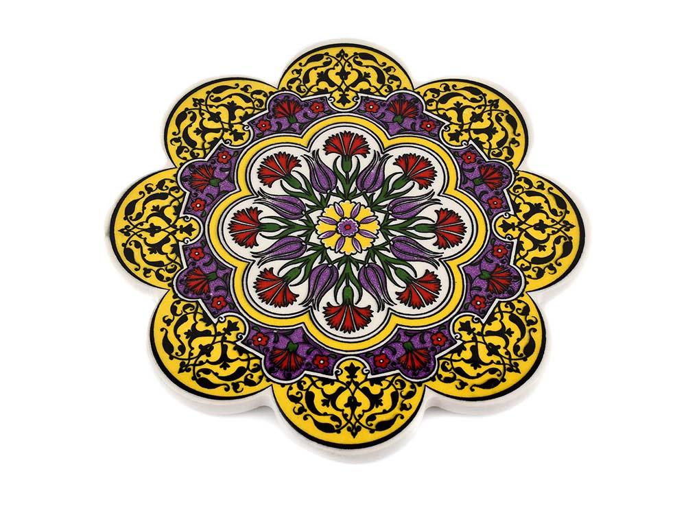 Turkish Trivet Traditional Iznik Design 52 Ceramic Sydney Grand Bazaar 
