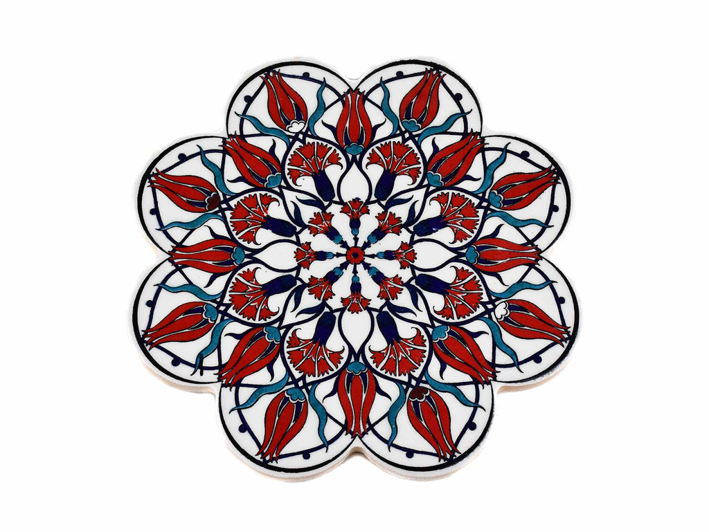 Turkish Trivet Traditional Iznik Design 64 Ceramic Sydney Grand Bazaar 