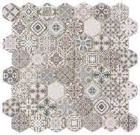 Valencia Grey Hexagon Mosaic Tile Mosaic Tile Sydney Grand Bazaar 