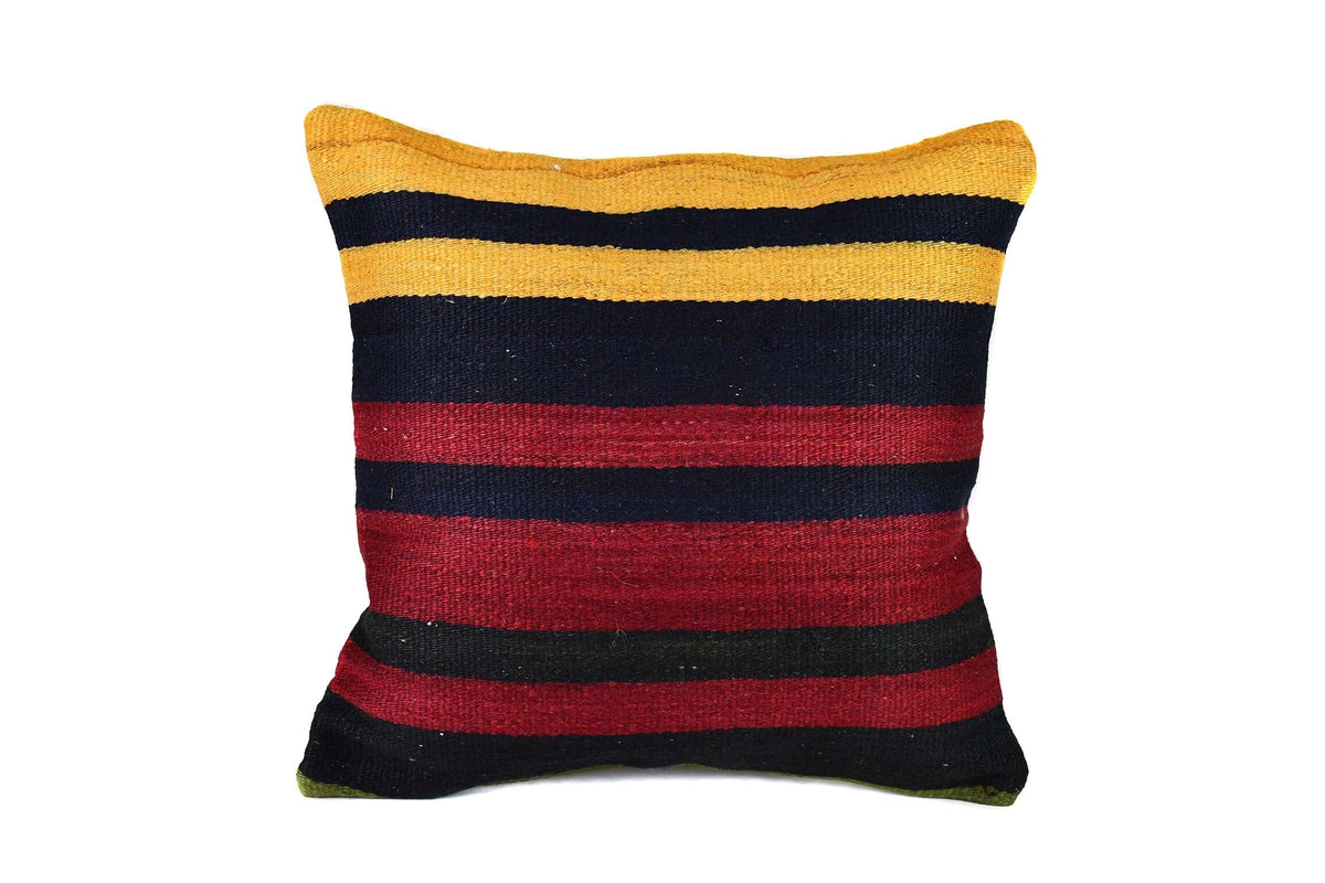Vintage Kilim Cushion Cover Colourful Stripe Design 10 Textile Sydney Grand Bazaar 3 