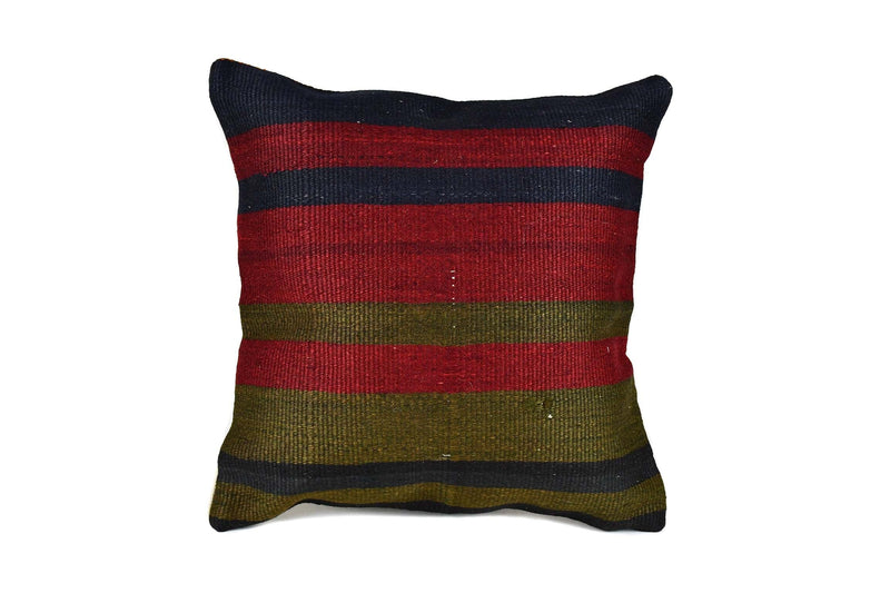 Vintage Kilim Cushion Cover Colourful Stripe Design 10 Textile Sydney Grand Bazaar 2 