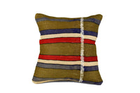 Vintage Kilim Cushion Cover Colourful Stripe Design 11 Textile Sydney Grand Bazaar 4 