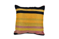 Vintage Kilim Cushion Cover Colourful Stripe Design 3 Textile Sydney Grand Bazaar 1 
