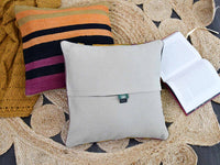 Vintage Kilim Cushion Cover Colourful Stripe Design 4 Textile Sydney Grand Bazaar 
