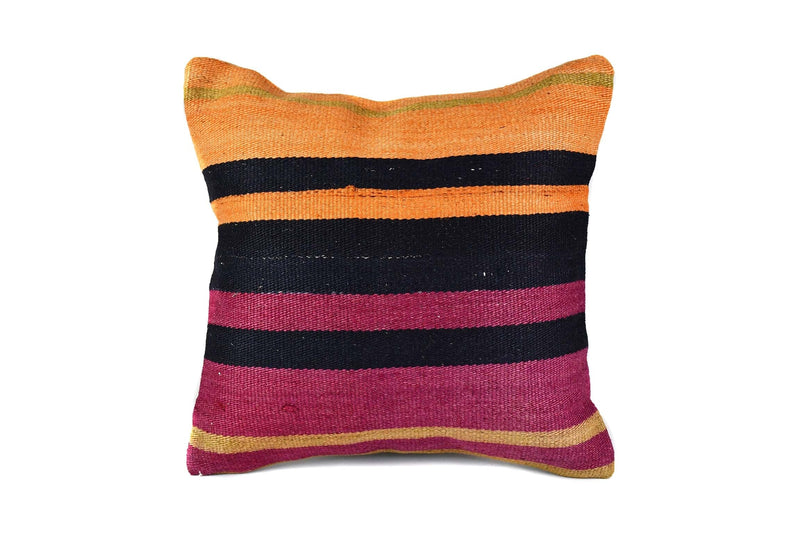 Vintage Kilim Cushion Cover Colourful Stripe Design 4 Textile Sydney Grand Bazaar 4 