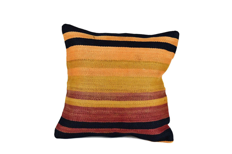 Vintage Kilim Cushion Cover Colourful Stripe Design 4 Textile Sydney Grand Bazaar 3 