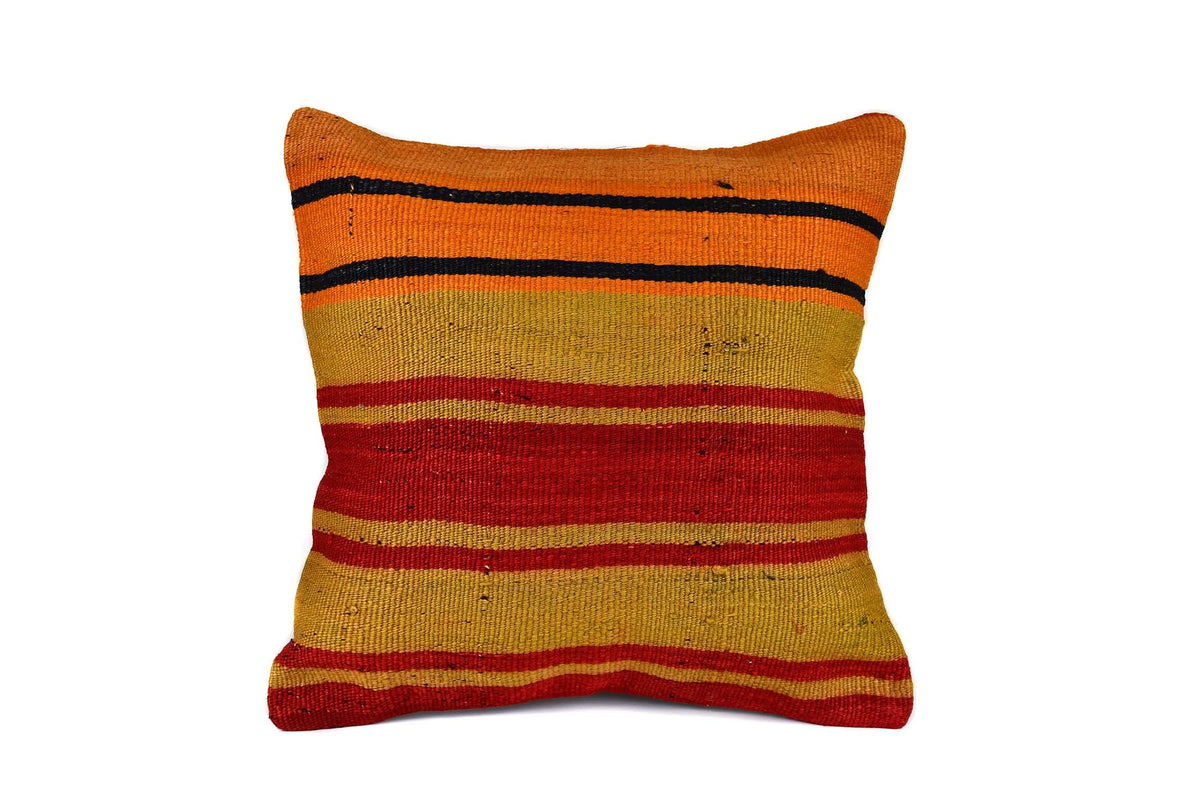 Vintage Kilim Cushion Cover Colourful Stripe Design 5 Textile Sydney Grand Bazaar 4 