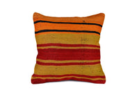 Vintage Kilim Cushion Cover Colourful Stripe Design 5 Textile Sydney Grand Bazaar 4 