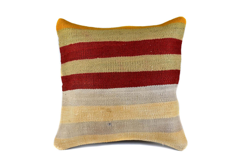 Vintage Kilim Cushion Cover Colourful Stripe Design 6 Textile Sydney Grand Bazaar 2 