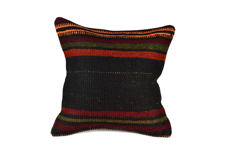 Vintage Kilim Cushion Cover Colourful Stripe Design 7 Textile Sydney Grand Bazaar 4 