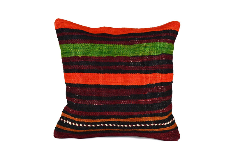 Vintage Kilim Cushion Cover Colourful Stripe Design 8 Textile Sydney Grand Bazaar 5 