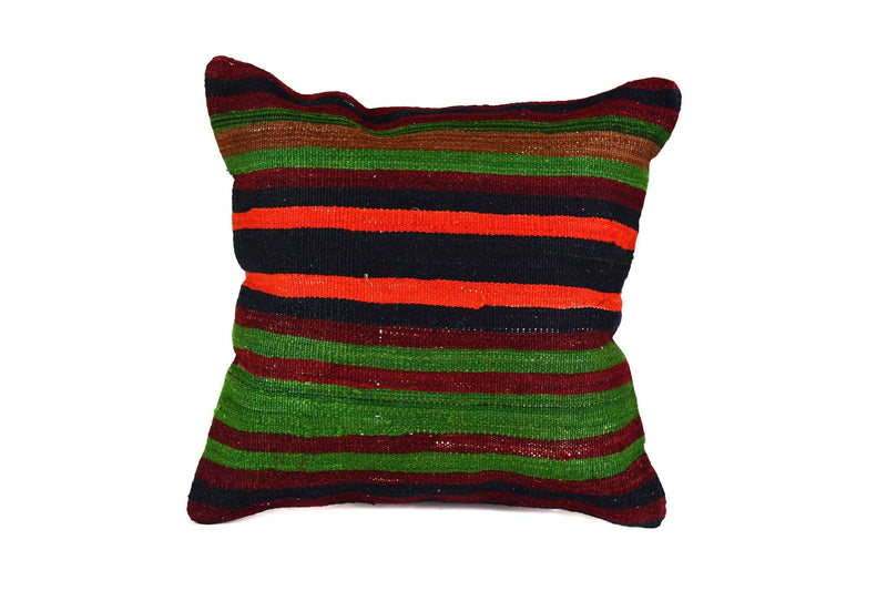 Vintage Kilim Cushion Cover Colourful Stripe Design 8 Textile Sydney Grand Bazaar 2 