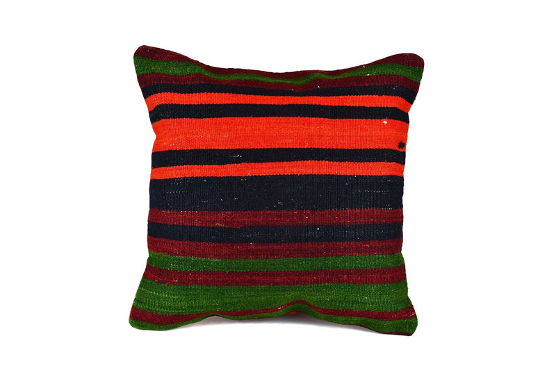 Vintage Kilim Cushion Cover Colourful Stripe Design 8 Textile Sydney Grand Bazaar 3 