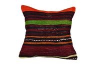 Vintage Kilim Cushion Cover Colourful Stripe Design 8 Textile Sydney Grand Bazaar 6 