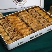 Walnut Baklava Assortment XL Box 2250 Gr Turkish Pantry Hafiz Mustafa 