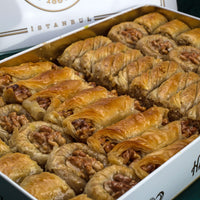 Walnut Baklava Assortment XL Box 2250 Gr Turkish Pantry Hafiz Mustafa 