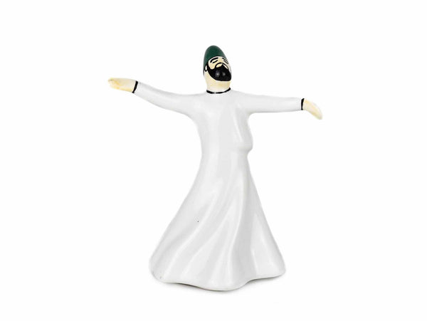 Whirling Dervish Dancer White Ceramic Sydney Grand Bazaar 