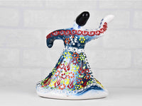 Whirling Dervish Dantel Large Teal Green Ceramic Sydney Grand Bazaar 
