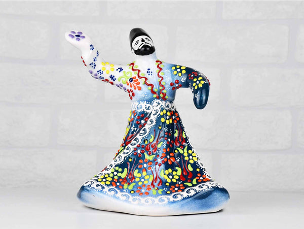 Whirling Dervish Dantel Large Teal Green Ceramic Sydney Grand Bazaar 