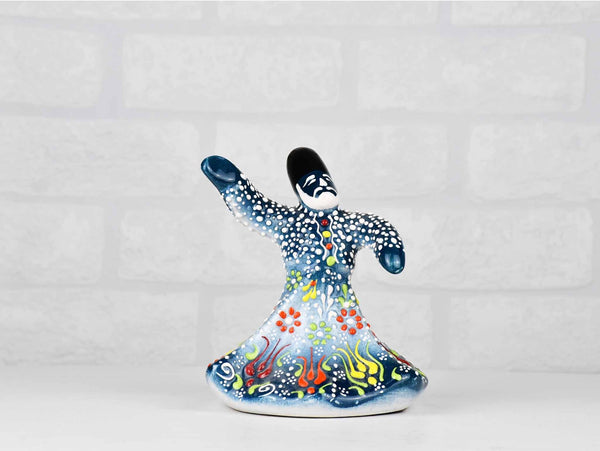 Whirling Dervish Dantel Small Teal Green Ceramic Sydney Grand Bazaar 